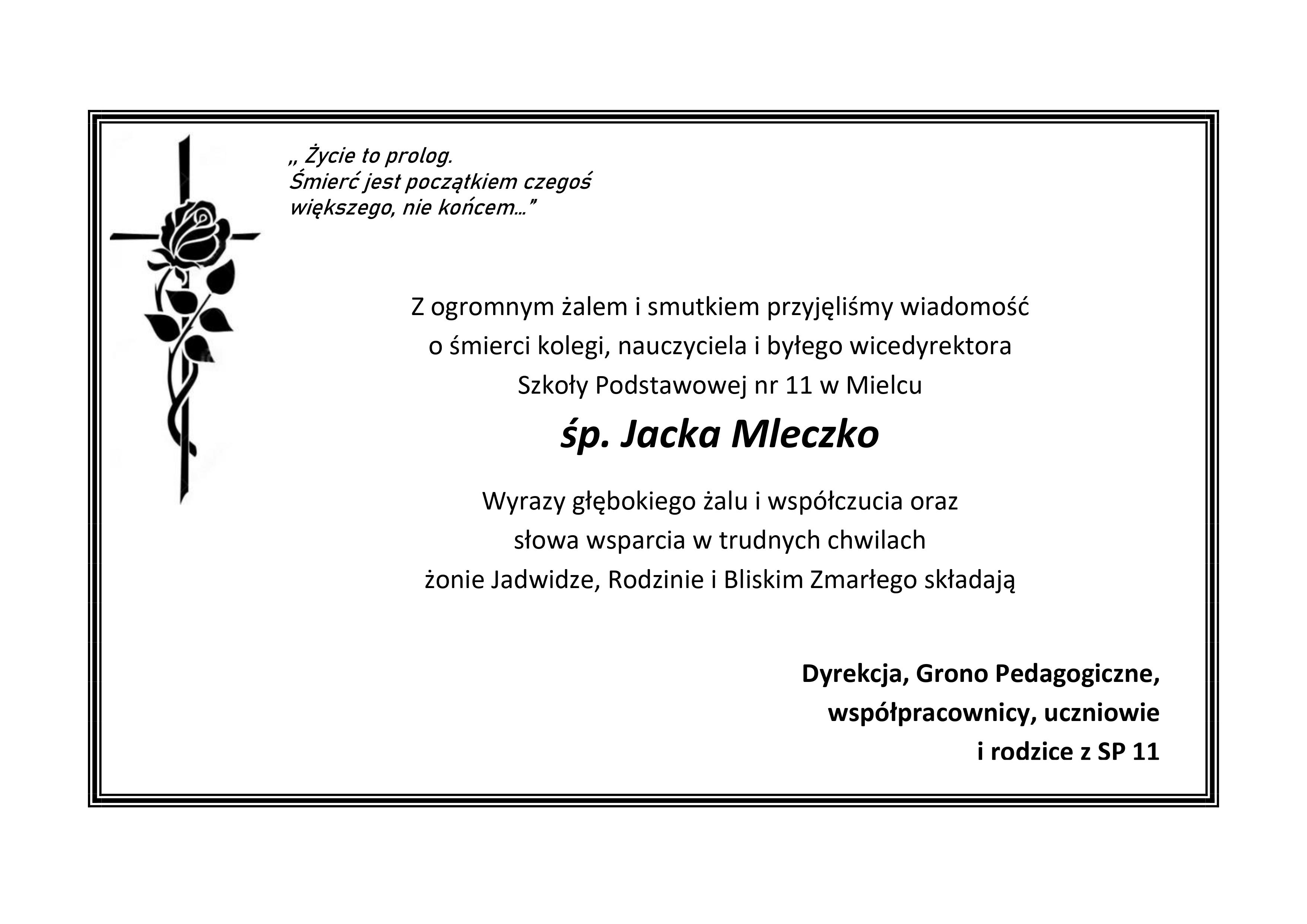 nekrolog jacek